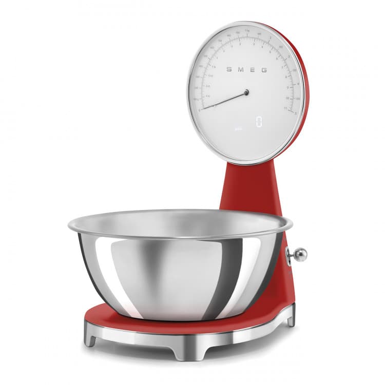 Весы кухонные Smeg KSF01RDWW